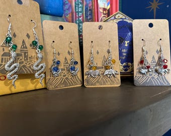 House Earrings | Bookish gifts