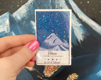 Mountain Sticker | Kindle sticker | Bookish