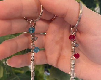 Lightsaber inspired keychains