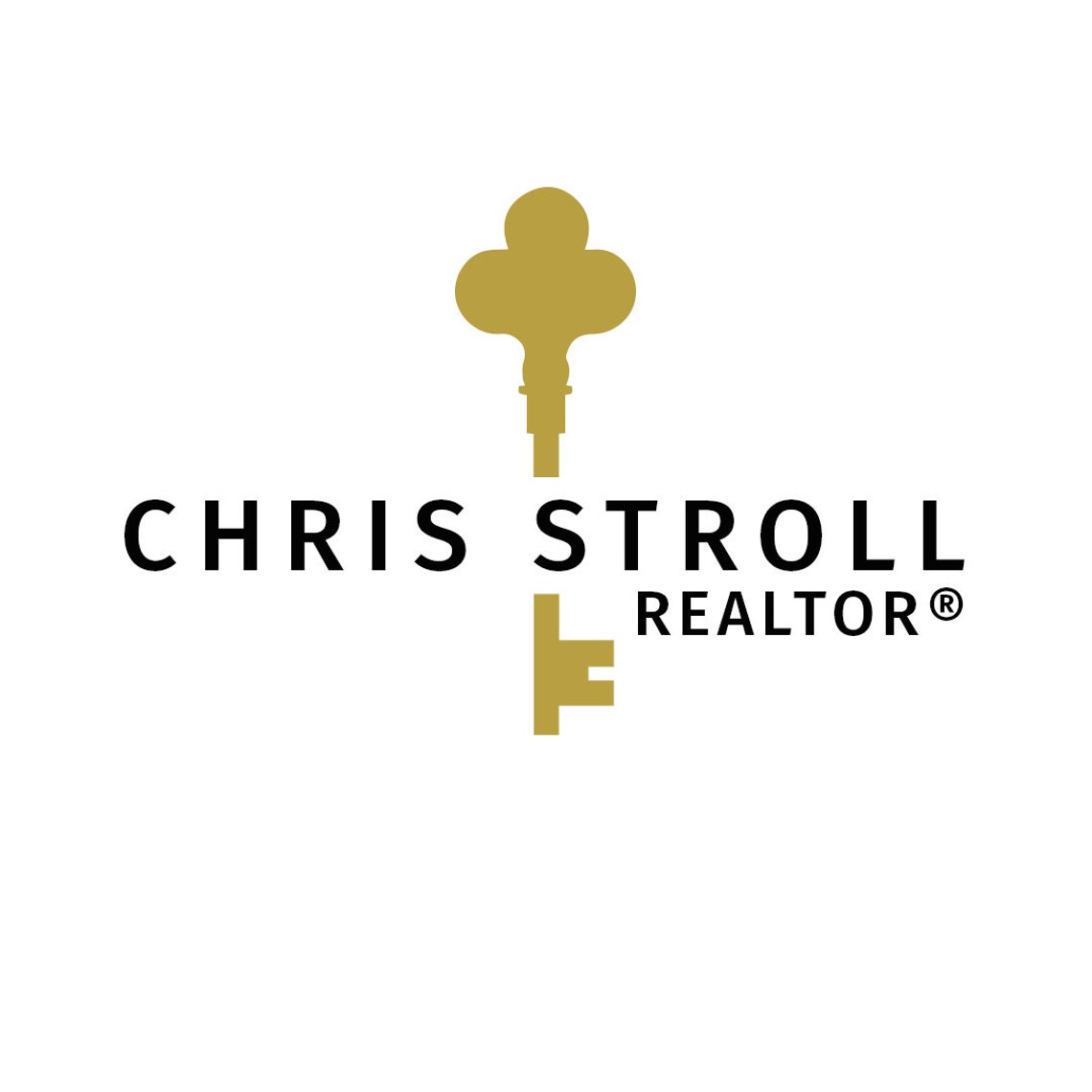 Gold Key Realtor Logo Large Gold Key Real Estate Logo Key Etsy