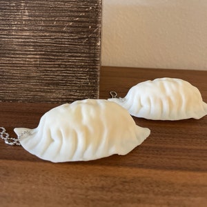 Dumpling Squishy Stress Ball, Fidget Keychain, Soup Dumpling Stress Toy, Kawaii Food, Dim Sum Gift, Sensory Toys, Dumpling Baby Shower Favor