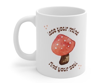 Zauberhafte Pilz-Kaffeetasse | Pilze Liebhaber Geschenk