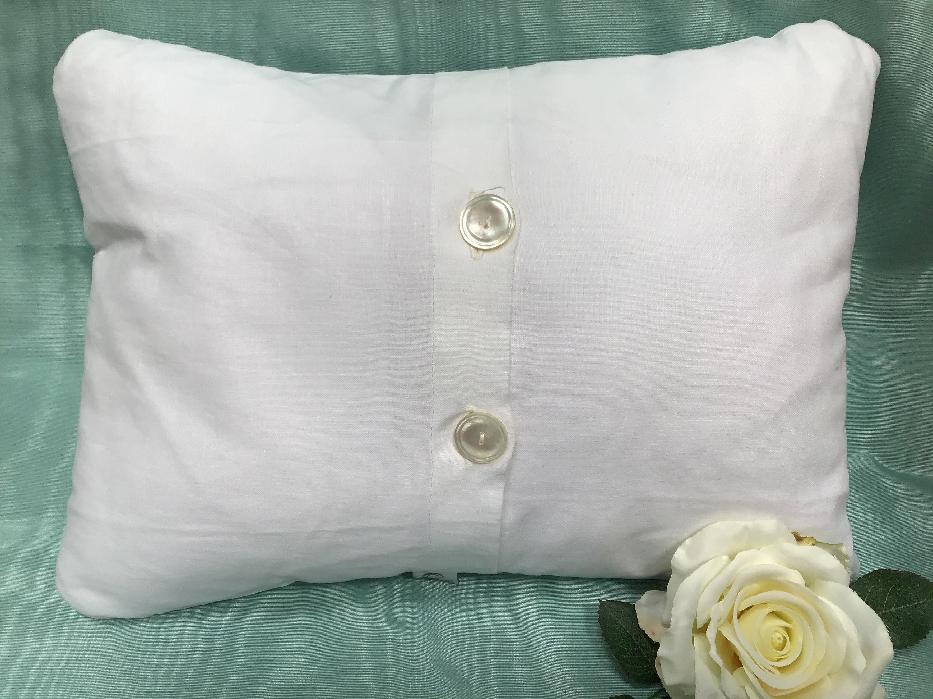 Boudoir Embroidered Lavender Pillow Etsy