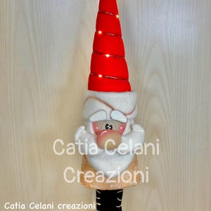 Cartamodello "Babbo i-Conico" - Babbo Natale, facile, pdf, download instantaneo