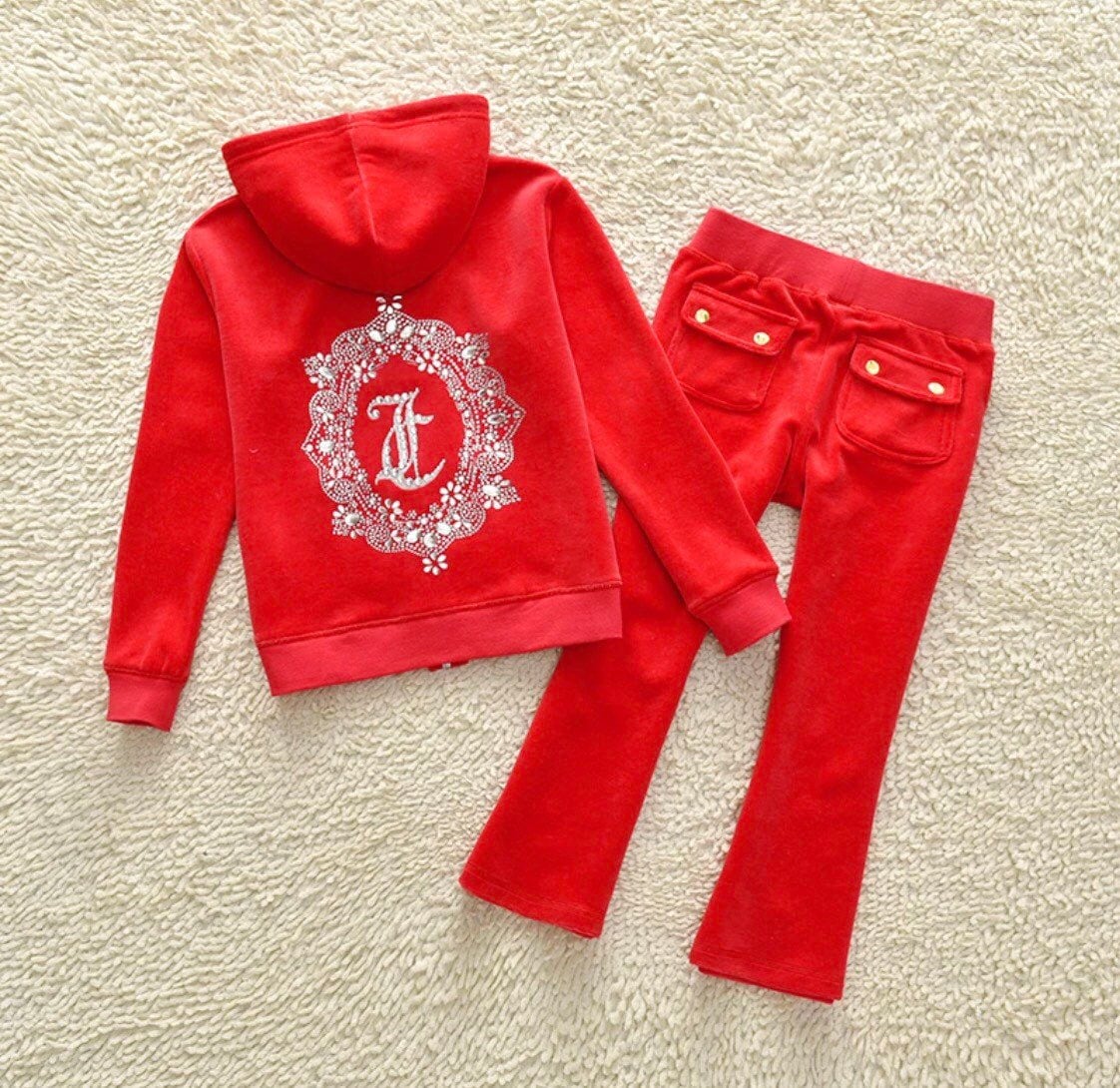 Kids Juicy Couture Tracksuit Etsy