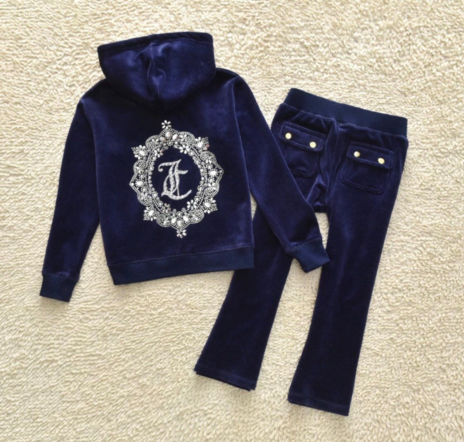 Kids Juicy Couture Tracksuit Etsy