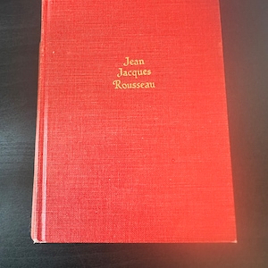 The Works of Rousseau Confessions- Blacks Readers Service Company - Hardcover