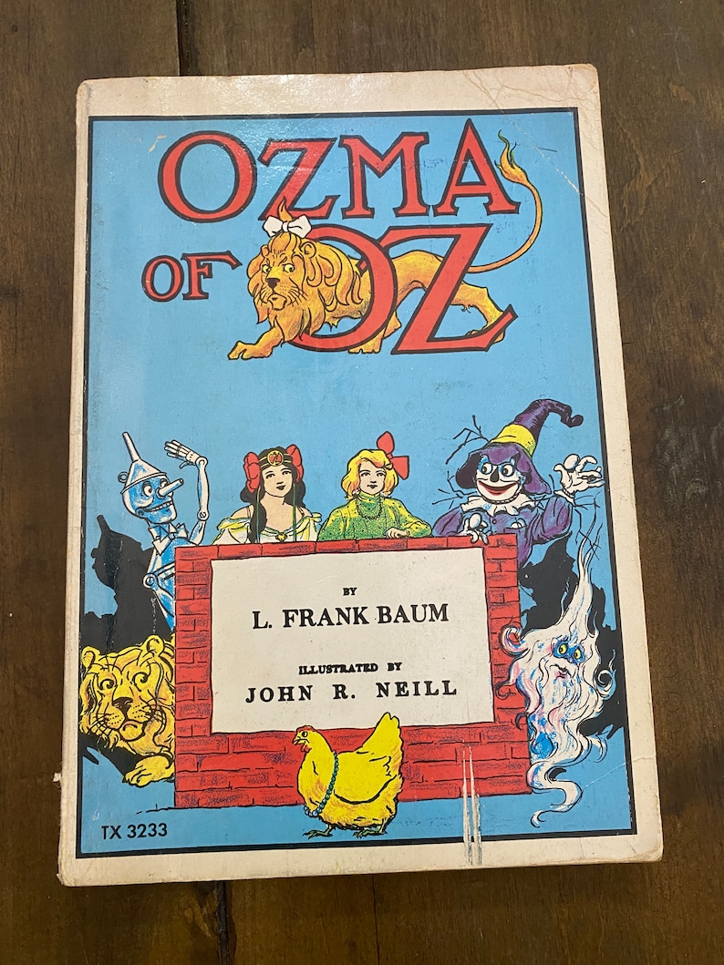 Ozma of Oz by L. Frank Baum Illus by John Neil Scholastic Book Services ...