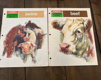 Cynamid coordinated feed-health manuals 1961 & 1963