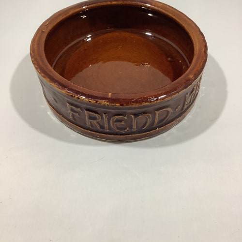 Shops Vintage McCoy dog dish