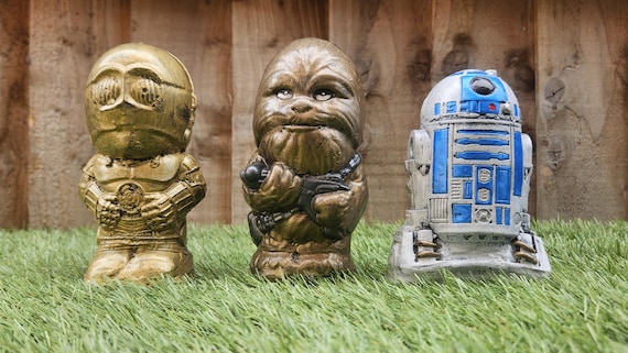 Pins Crocs Star Wars R2-D2, C-3PO, Chewbacca And Jawa Pin Set