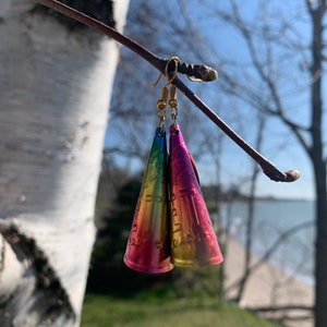 Rainbow Jingle Earrings (Small)