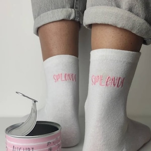 Embroidered socks and/or t-shirts - Mother's Day