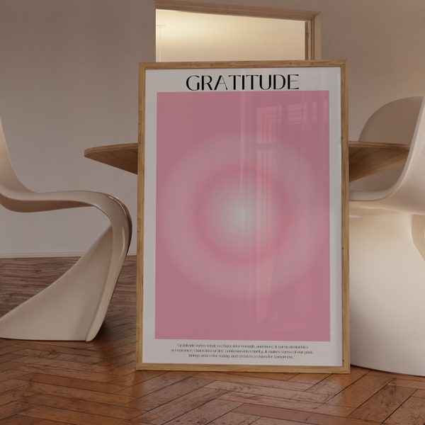 Gratitude Poster - Etsy