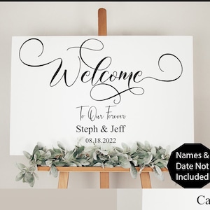 Witamy w naszym Forever SVG, Bienvenidos a Nuestra Boda SVG, Hiszpański znak powitalny na ślub, Znak ślubny SVG, Powitalny znak ślubny do pobrania