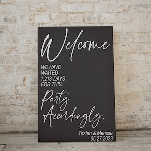 Wedding Reception Welcome Sign, Wedding Welcome Sign Template, Printable Wedding Signs, Welcome to our Wedding SVG, Wedding Signage Download