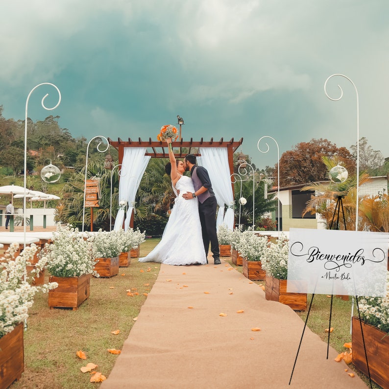 Bienvenidos a Nuestra Boda SVG Spanish Wedding Sign SVG Etsy