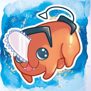 Kettingzaag Pup Sticker