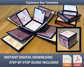 Download Box Svg Etsy