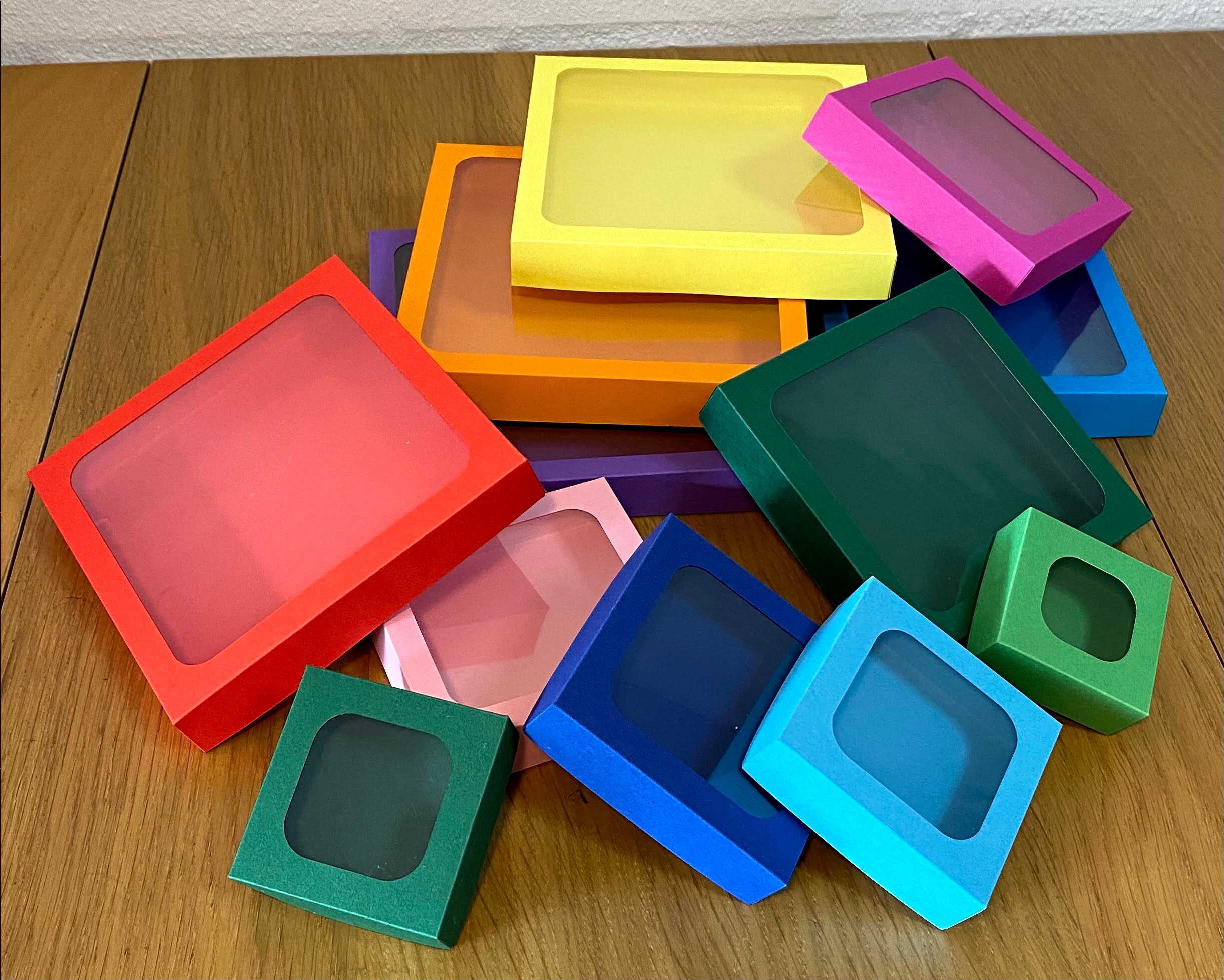 Display Boxes Template 12 different sizes in one file SVG Etsy