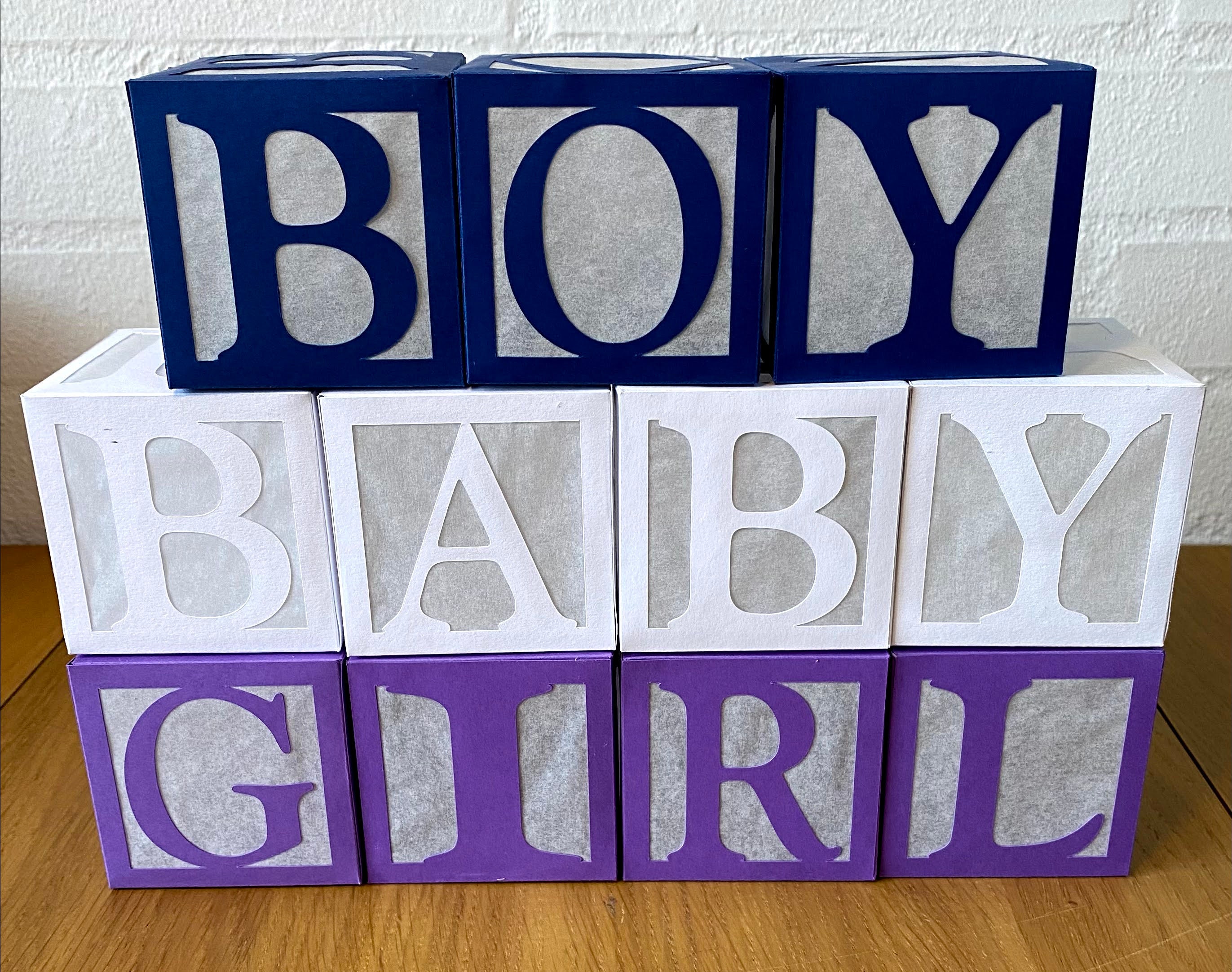 Letter and number boxes/cubes the whole alphabet and Etsy