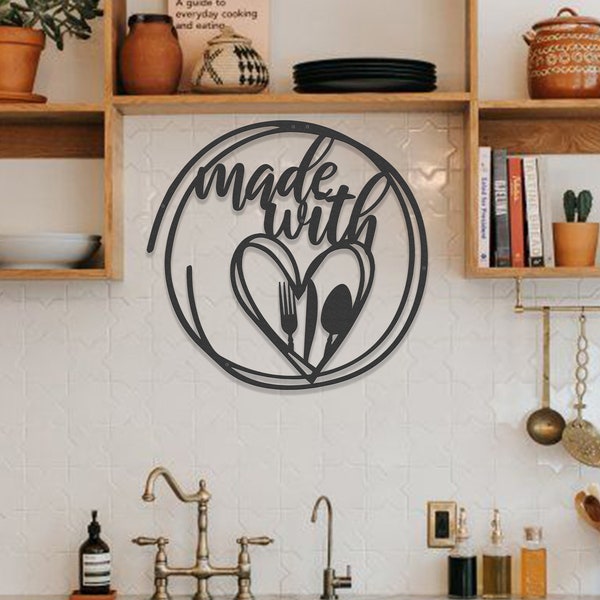 Modern Kitchen Wall Decor Etsy