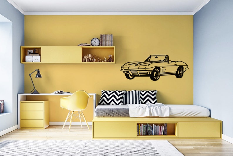 Classic Car Metal Wall Decor Metal Wall Art Metal Artwork - Etsy