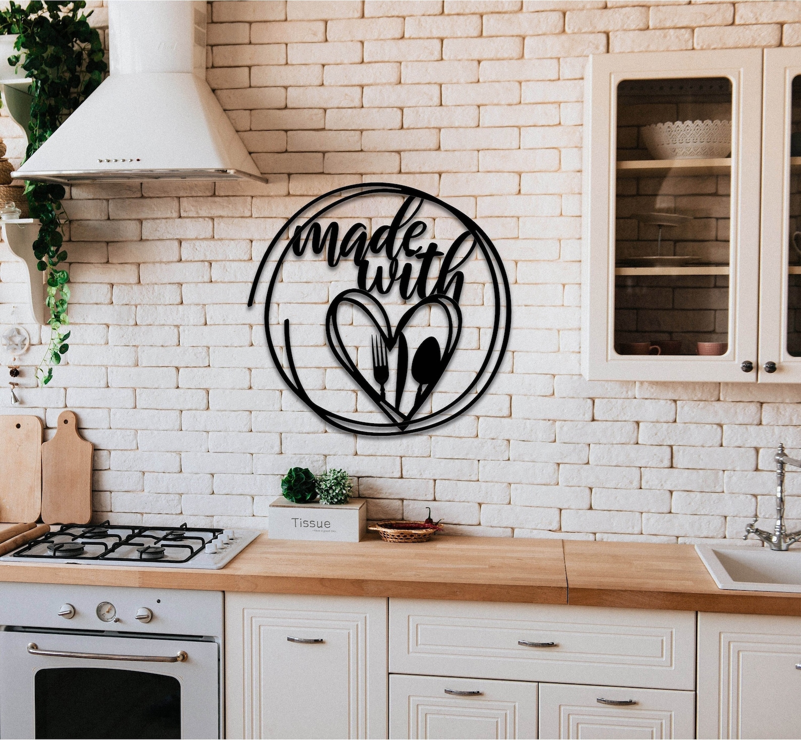 Kitchen Metal Wall Art Made With Kitchen Wall Decor Kitchen Etsy