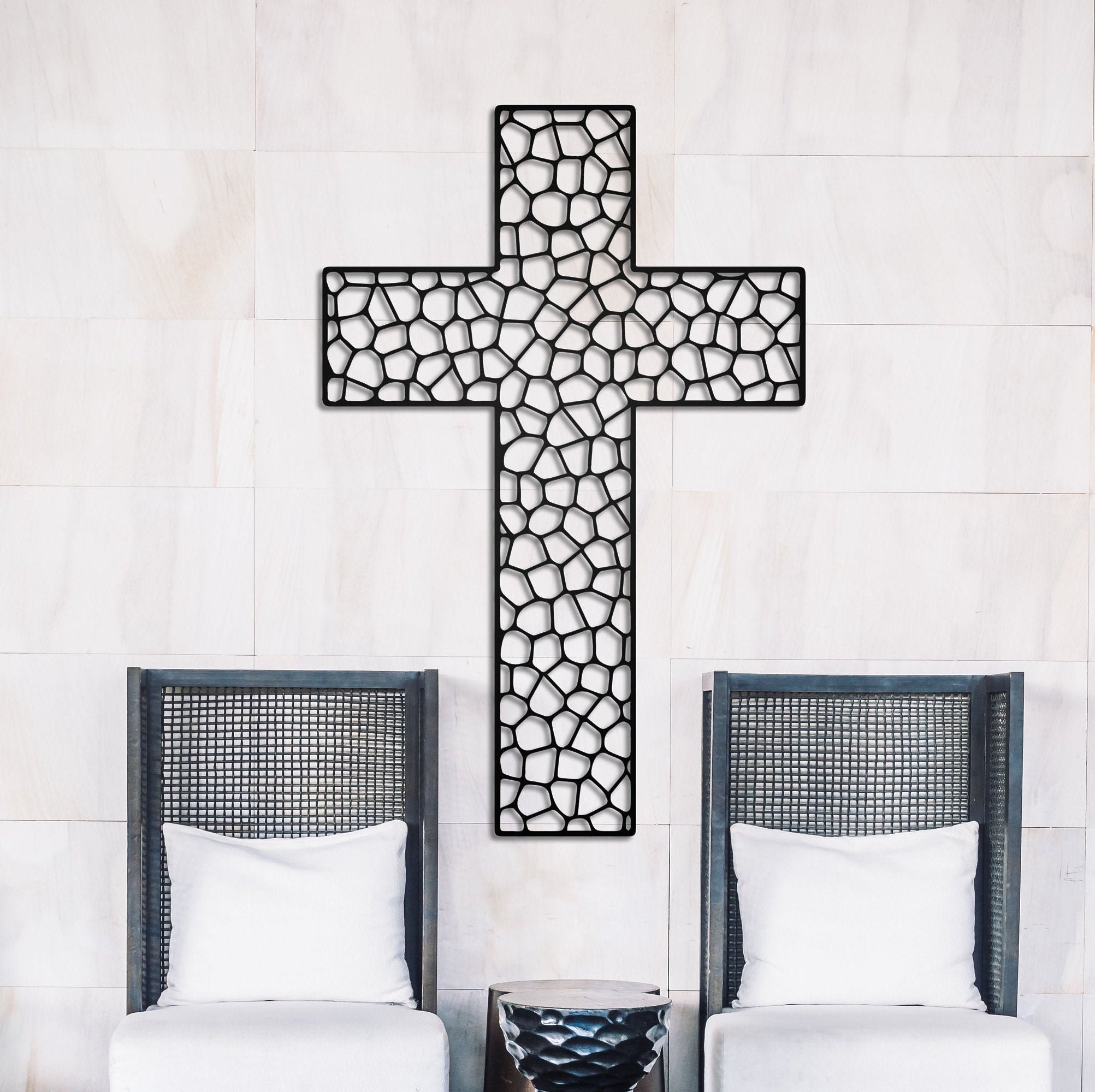 Cross Wall Decor Cross Wall Art Sanctuary Cross Church Wall | Etsy