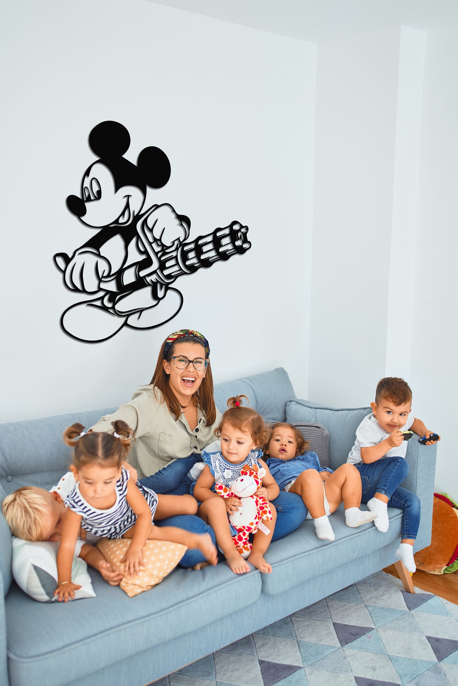 Mickey Mouse Metal Wall Decor Metal Wall Art Metal Artwork - Etsy