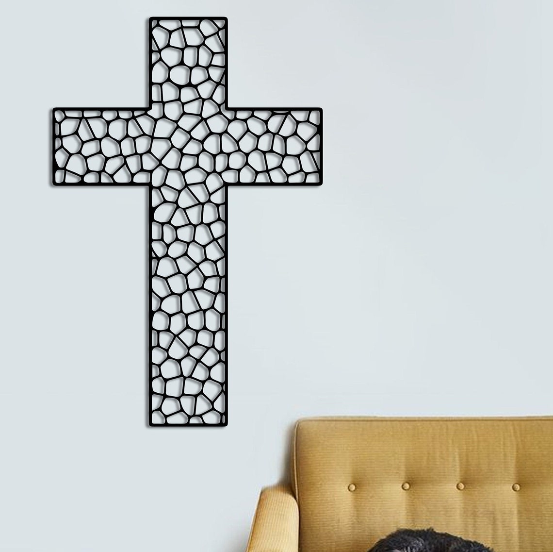 Cross Wall Decor Cross Wall Art Sanctuary Cross Church Wall Etsy