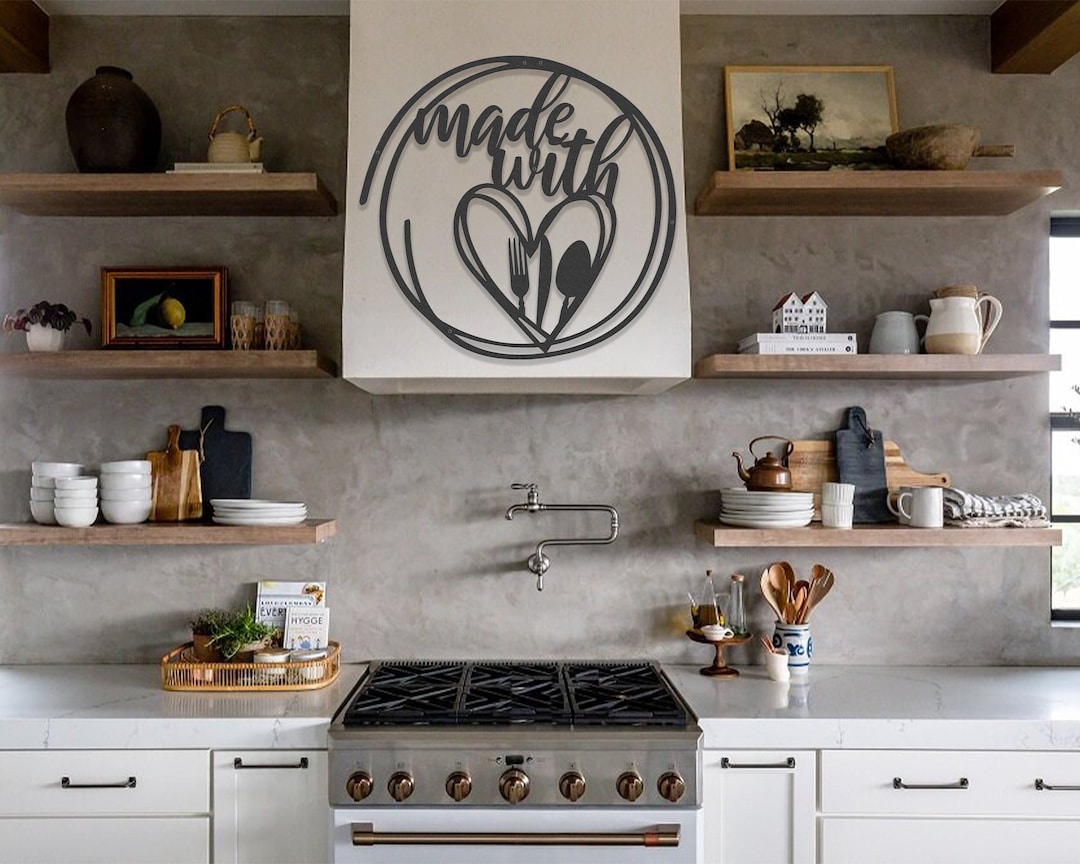 Buy Metal Kitchen Wall Art Kitchen Metal Wall Art Made With Online in