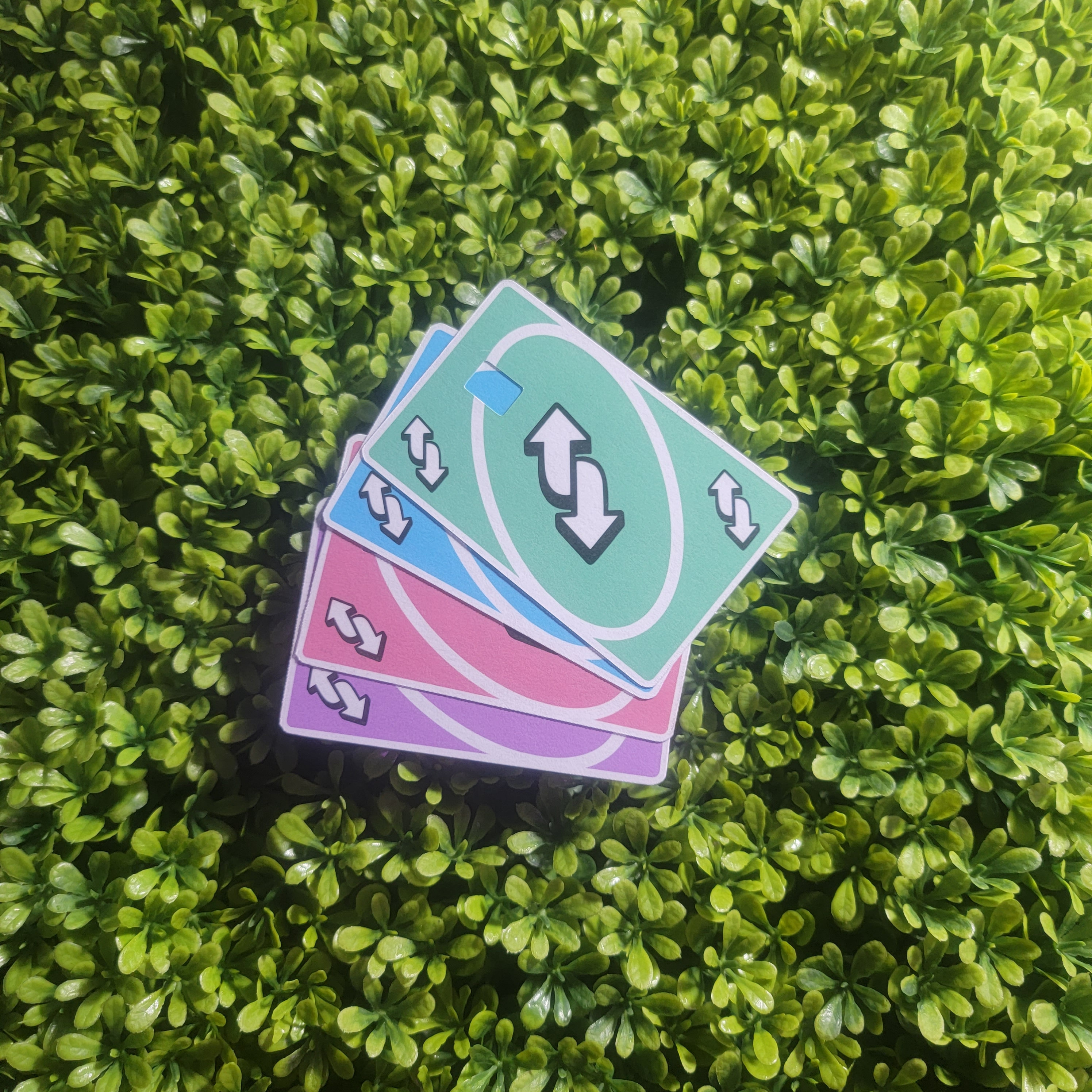 Uno Reverse Card Sticker for Sale by cherrybombrb