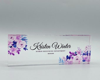 Desk Name Plate