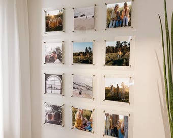 Custom Size Clear Acrylic Frame | Wall Mountable Photo and Certificate Frame | Home Decoration Product, Certificate, Graduation Certificate