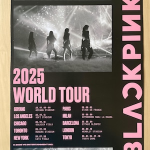 Blackpink World Tour 2025 Poster
