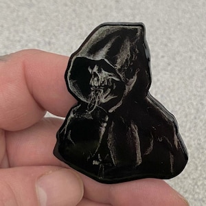 Blind Dead Enamel Pin! Special Heavy Black Metal Epoxy! 2 Inches Tall!