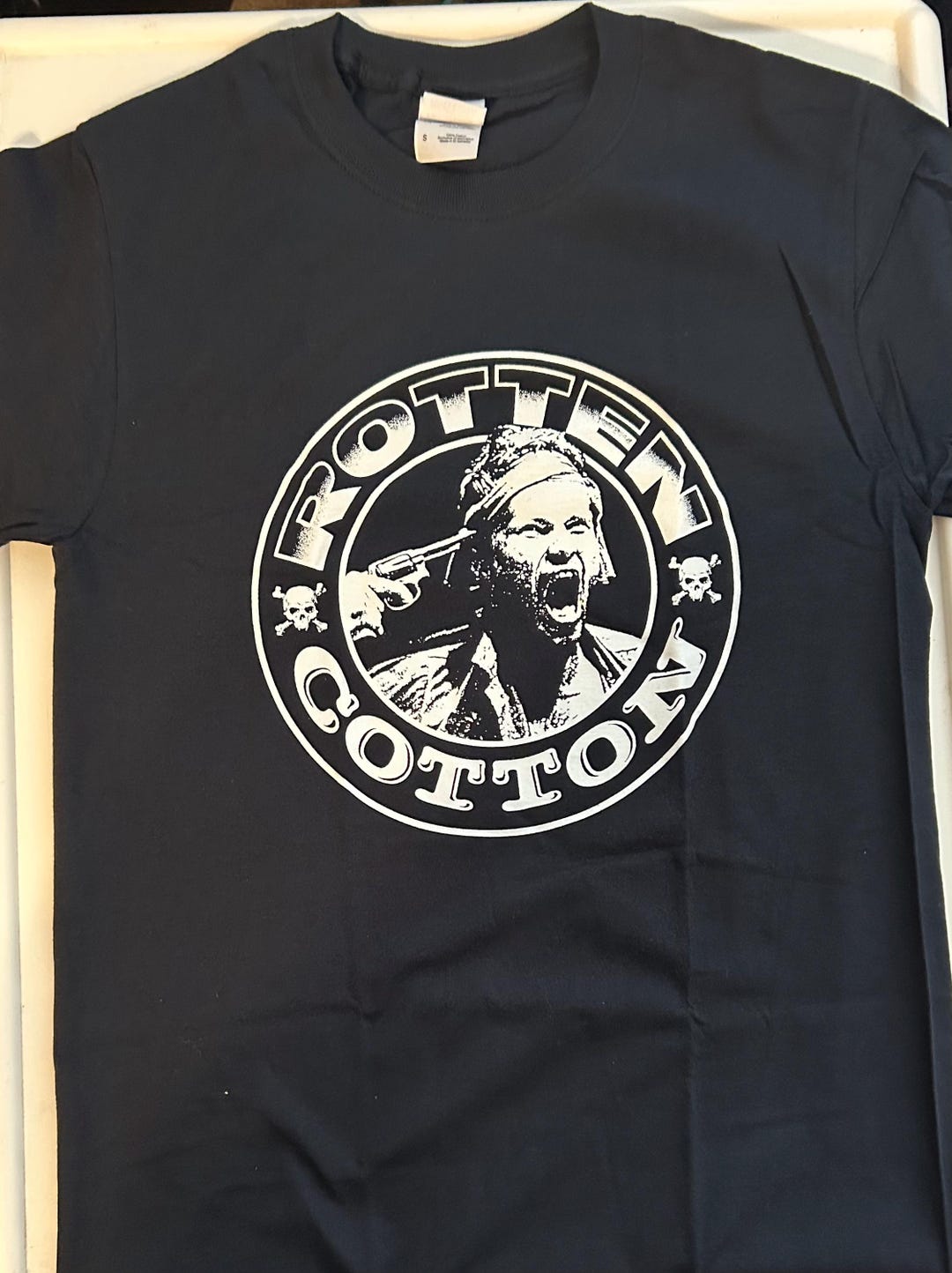Smal Rotten's Small Rotten Cotton Logo Tee! Original Rotten Cotton Hand Screen ...