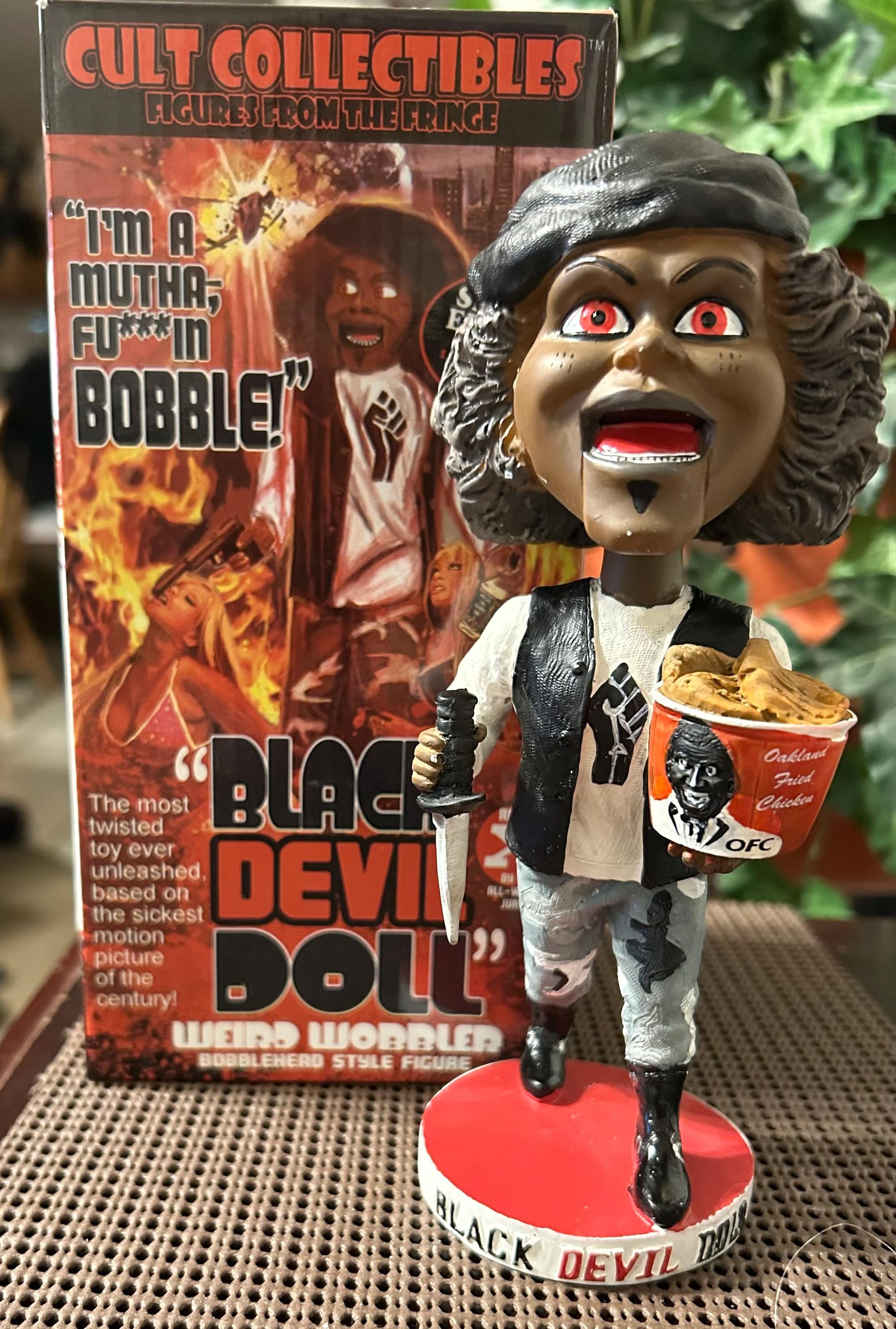 Black Devil Doll Bobble Head! Signed by Writer/producer Shawn