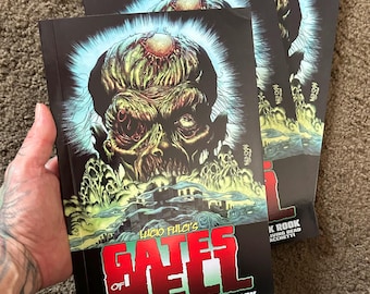 Tore Der Hölle Graphic Novel. Derek Rook. Lucio Fulci. Selten. LEICHTE BESCHÄDIGUNG! LESEN Sie die Details vor dem Kauf.