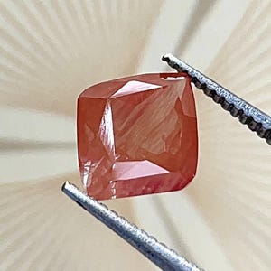 Faceted Oregon Sunstone 1.55 ct Cut Gemstone