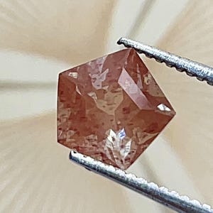 Faceted Oregon Sunstone 1.05 ct Cut Gemstone