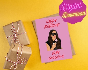 Tarjeta de cumpleaños de Lisa Barlow: Amas de casa reales de Salt Lake City (Descarga digital)