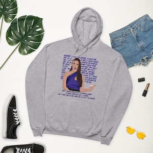 Lisa Barlow Rant Real Housewives of Salt Lake City  Unisex fleece hoodie