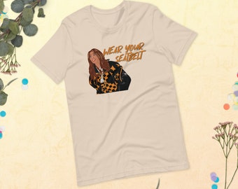 Mary Cosby Wear your Seatbelt T-shirt uniseks Real Housewives of Salt Lake City