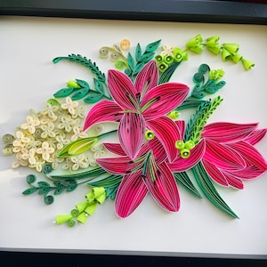 Quilling Art Custom order- Paper Quilling - Handmade Quilling-Personalized Quilling Art