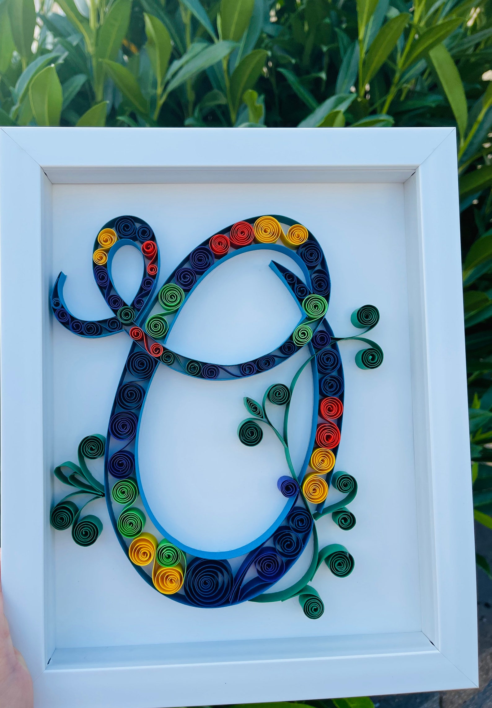 Paper Quilling Wall Art Framed Quilling Art Wall Decor Etsy UK