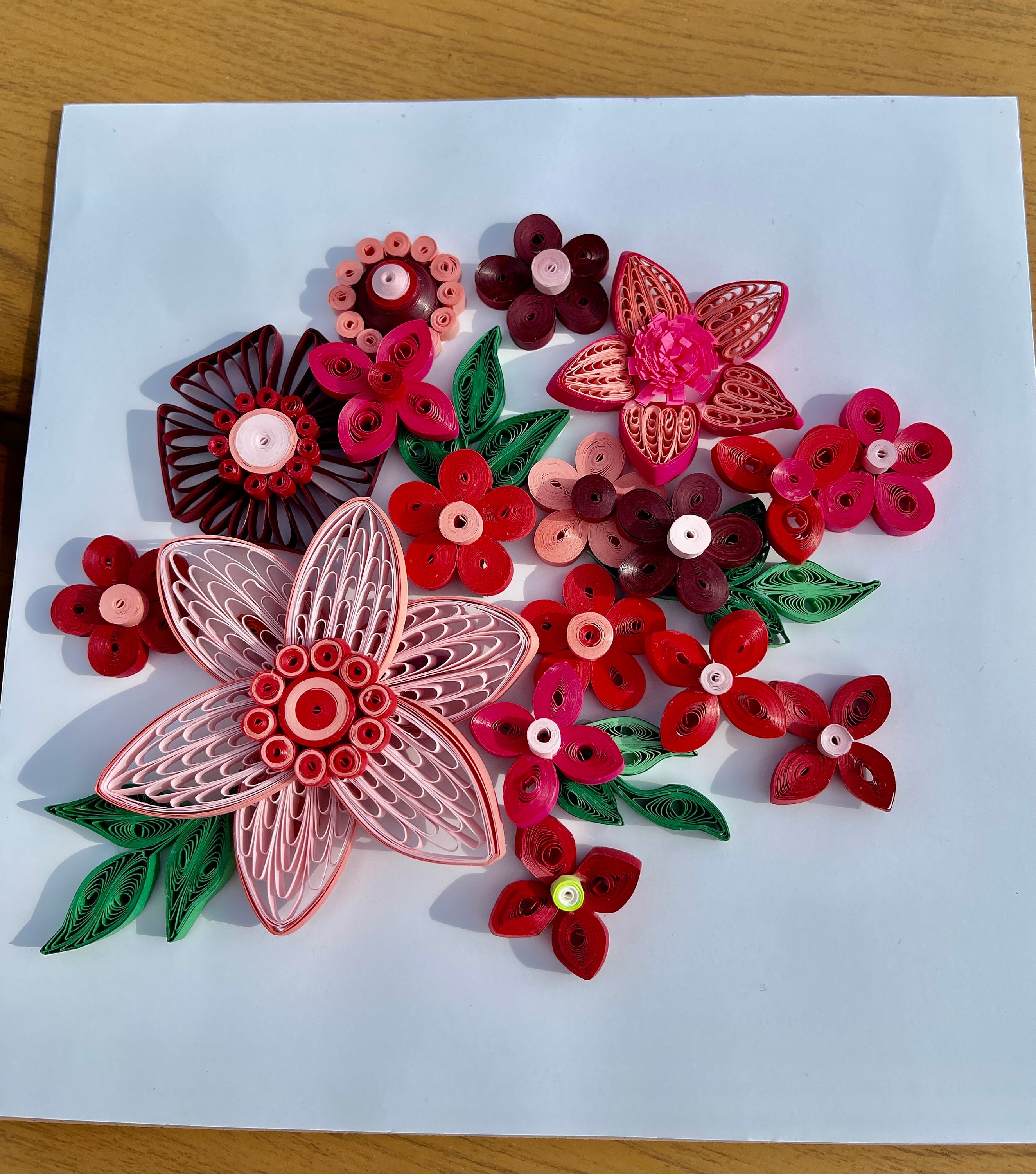 Paper Quilled Flower - Quilling Art - Quilling Art Wall Decor-abstract ...