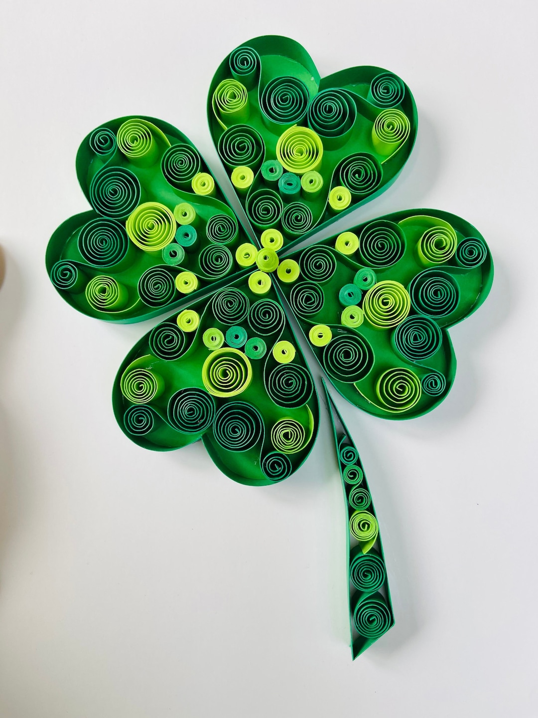 激安直営店 Quilling Paper - Quilling Shamrock Clover- Leaf 4 Art 邦楽