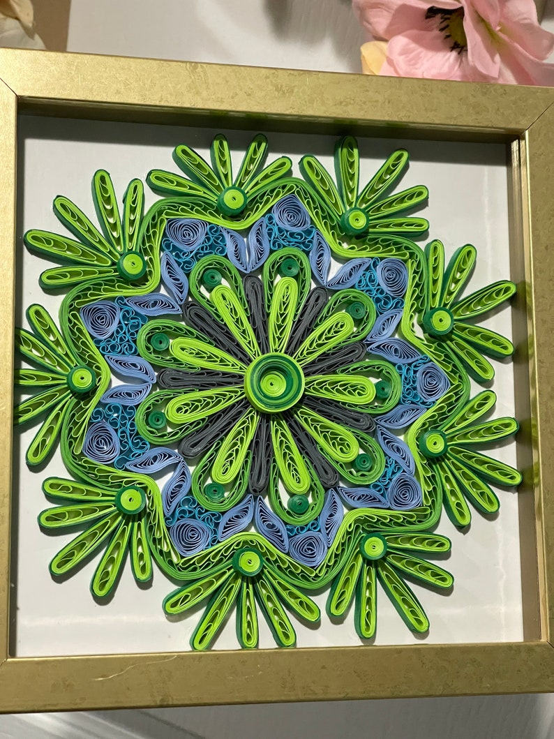 Quilling Art Quilling Paper Art Quilling Wall Decor Etsy